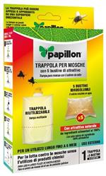 TRAPPOLE PER MOSCHE CON 5 BUSTE
