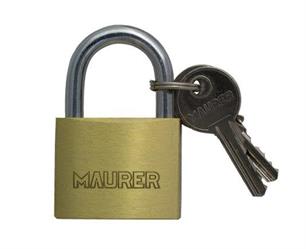 LUCCHETTI OTTONE MAURER PESANTI MM 40
