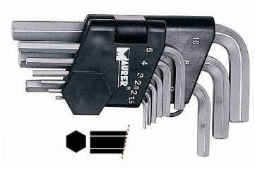 CHIAVI BRUGOLA MM 1,5-10 PZ.9