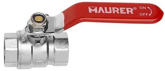 VALVOLE A SFERA 1 FF PASS.STAN.MAURER