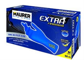 GUANTI LATTICE EXTRA RESIS.BLU L PZ 50