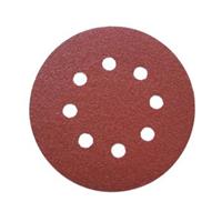 DISCO ABRAS.VELCRO 8F MM125  GR80 PZ10