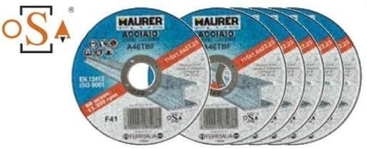 DISCHI MAURER X FERRO MM 230X3,0   5+1