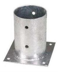 SUPPORTI PILASTRI TONDO ZIN.DIAM.MM80