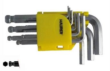 CHIAVI ESAG.CORTE T.SFERICA PZ9 1,5-10