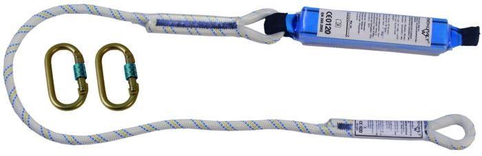 ASSORBITORI CM34+120 CORDA+MOSCHETTONI