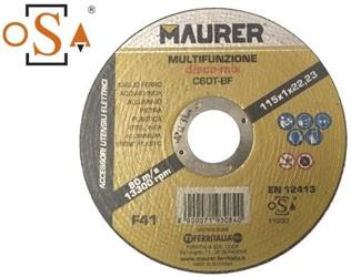 DISCHI MAURER MULTIFUZION.MM 115X1 5+1