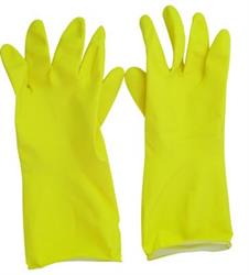 GUANTI LATTICE GIALLO FELPATI CM 30 L