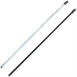 MANICO METALLO VERNICIATO NERO CM 130
