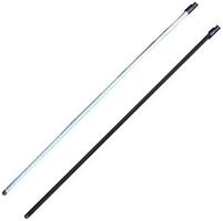 MANICO METALLO VERNICIATO NERO CM 130
