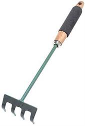 RASTRELLINO 5 DENTI MAN.LEGNO SPUGNA