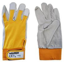 GUANTI PELLE D.TESSUTO CH.STRAPPO TG 9