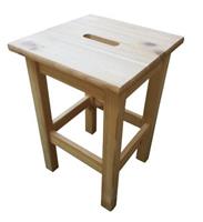 SGABELLO IN LEGNO DI PINO CM 30X30X44
