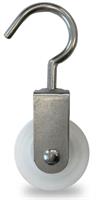 GIRELLA GANCIO GIREV.RUOTA NYLON D.40