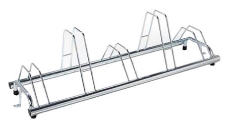 PORTABICI A PAVIM. ZINC. 5 POSTO 140CM