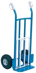 CARRELLO PALA RIBALTABILE RUOTE PNEUM.