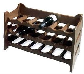 CANTINETTE PLAST.6 POSTI MARRONE