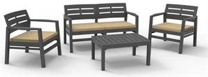 SALOTTINO JAVA ANTRACITE C.CUSCINI PLP