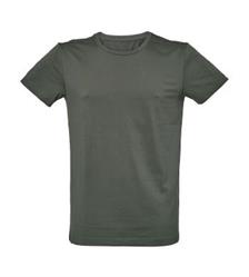 T-SHIRT NIZZA MAN VERDE MILITARE TG.M