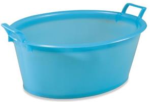 BAGNI OVALI POLIT. CM 50 LT 18 BLU