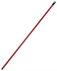 MANICO METALLO VERNICIATO ROSSO CM 130