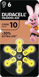 BATT.DURACELL EASY TAB 10 GIALLA PZ6