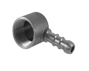 RACCORDO P.GOMMA OTT.GAS 90° F 1.2X14
