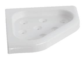 ANGOLARE DOCCIA ABS BIANCO ECO