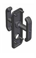 PLACCA C/MANIG.DOPPIA MARTEL.QUAD.8 MM