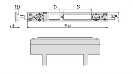 CONTROPIASTRA IN METALLO 1.06463.57.0