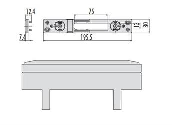 CONTROPIASTRA IN METALLO 1.06465.57.0