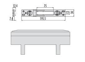 CONTROPIASTRA IN METALLO 1.06465.57.0