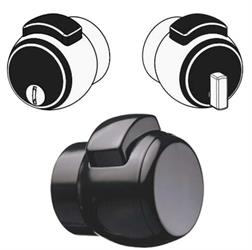 MANIGLIA PREMIAPRI ART.12 NERO S/S S/C