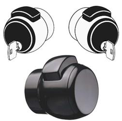 MANIGLIA PREMIAPRI ART.15 NERO S/S S/C