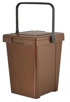 PATTUMIERE PLAST. MARRONE UMIDO LT.25