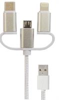 CAVO 3 IN 1 MT 1 BIANCO