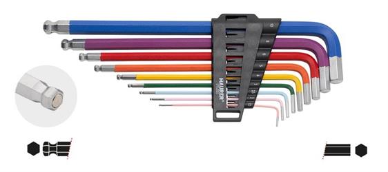 CHIAVI ESA.SFERA C/MAGNETE LUNGHE PZ9