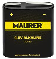 BATT.MAURER ALCALINA QUADRA 4,5V