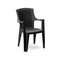 SEDIA EDEN ANTRACITE C/BRACCIOLI PLP