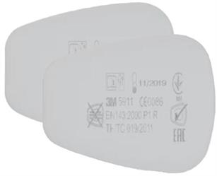 FILTRO 3M ANTIPOLVE. BUSTA PZ2 P1 5911