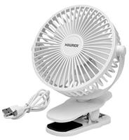 VENTILATORE TAVOLO CLIP E BATT. RICAR.