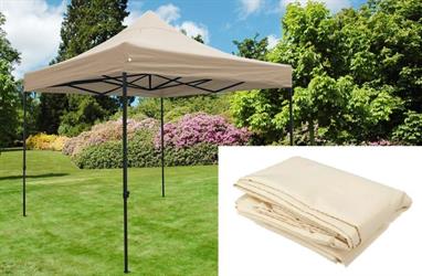 TELO BEIGE GAZEBO FUNCHAL MT 3X3 BEIGE