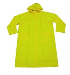 IMPERMEABILE PVC GIALLO C/CAPP. PES. L