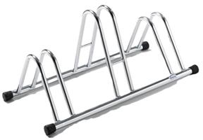 PORTABICI A PAVIM. ZINC. 3 POSTO 78 CM