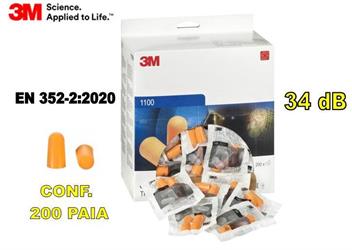 TAPPI AURIC. MONOUSO CF 200 CP 3M 1100