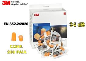 TAPPI AURIC. MONOUSO CF 200 CP 3M 1100