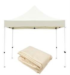 TELO BEIGE GAZEBO GUINCHO MT 3X3 BEIGE