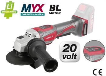 SMERIGLIATRICE ANG.BRUSHLESS 20V V.VAR