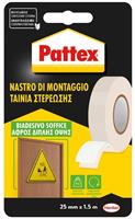NASTRO PATTEX BIAD. SOFFICE MM25X1,5MT