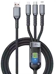 CAVO 3 IN 1 TYPE-C/MICRO/LIGHTNING MT1